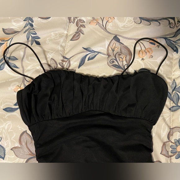 NWT Princess Polly Penney Black Mini Dress - Size 0 - Picture 8 of 12